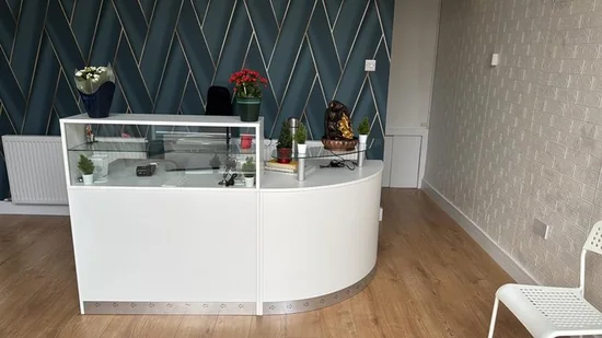 Reception area at SpineAlign Finchley Road clinic
